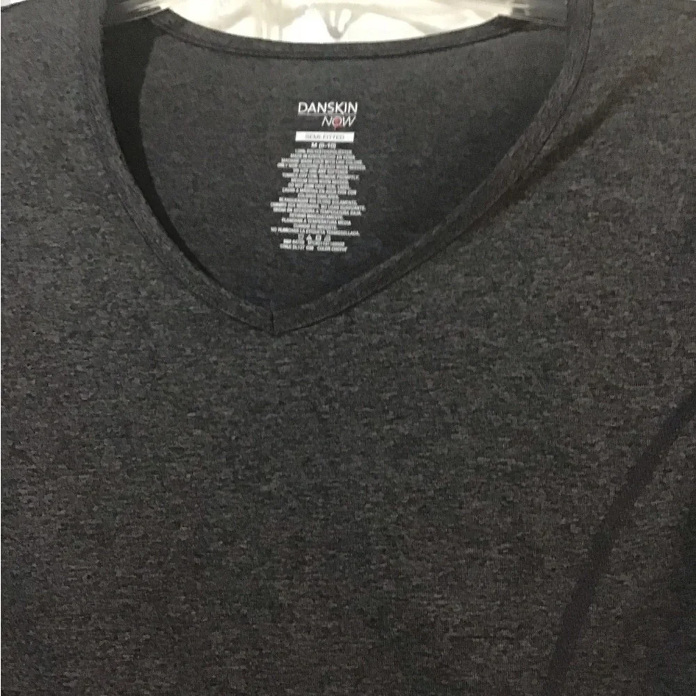 Danskin Short Sleeve Tees in Black, Charcoal, Gray - 3-Pack - Picture 3 of 4